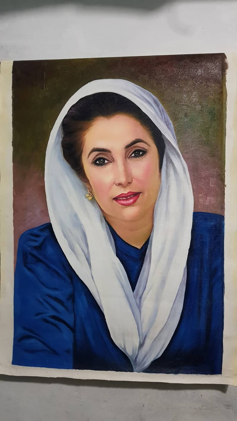 handmade oil Painting Portrait on request call only 1