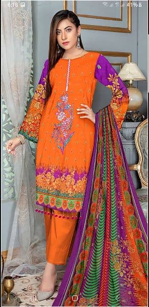 Wholesale Clothes Faisalabad Lawn 90x70 5