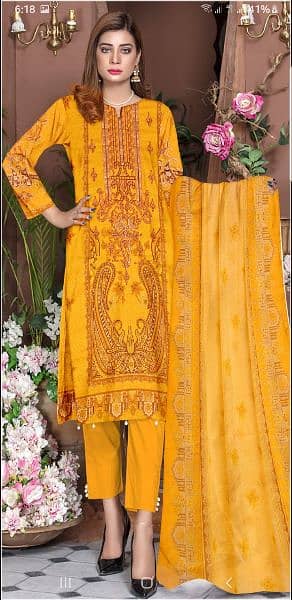 Wholesale Clothes Faisalabad Lawn 90x70 8