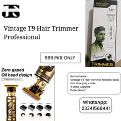 VINTAGE T9 HAIR TRIMMER PROFESSIONAL