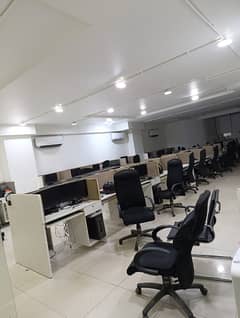 Sharah-e-Faisal 5400 sqft Fully Furnished Office on Rent