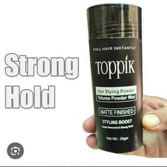 Toppik Hair Styling Powder Order for Call: 03024531021