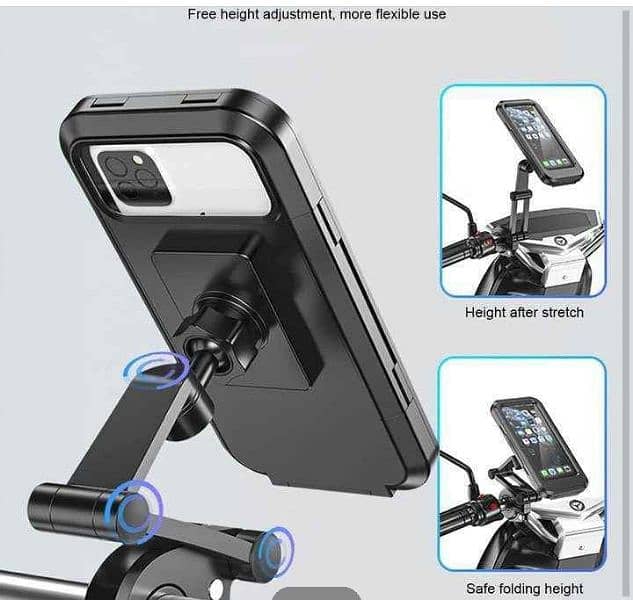 Waterproof Bike and Bicycle Mobile Phone Holder 1