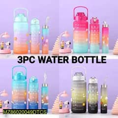 3 Pcs Sport Water Bottle