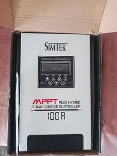 simtek 100 amp mppt only 3month used on warranti