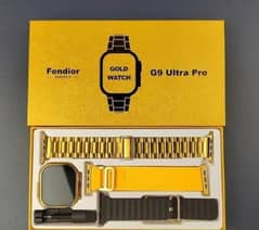 G9 watch ultra pro golden watch