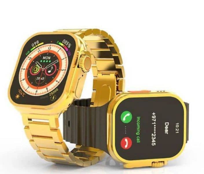 G9 watch ultra pro golden watch 3