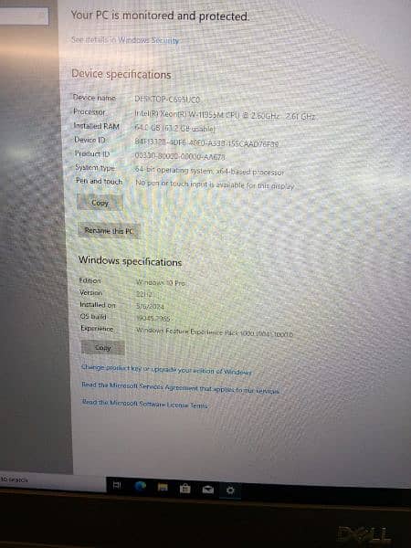 Dell Precision 7560 Laptop 15.6" 4K display 2