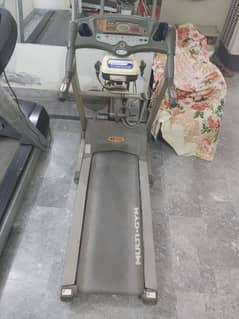 traidmill , commercial machine, with massager belt , tummy twister ,
