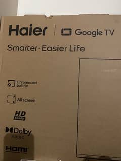 Haier Smart LED Brand New Box Pack