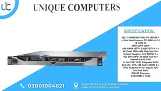 DELL POWEREDGE R430 1U SERVER 2 x Intel Xeon Processor E5-2680 v4 2.4