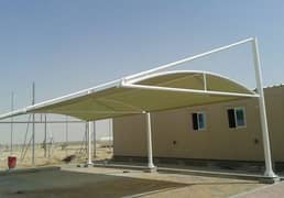 Parking sheds Tensile, fiberglass, acrylic sheds service available