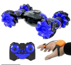 gesture sensing remote control car toy traverse crab dancing