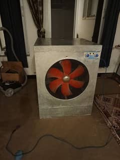 Asia room cooler fan new body both motors working slightly used