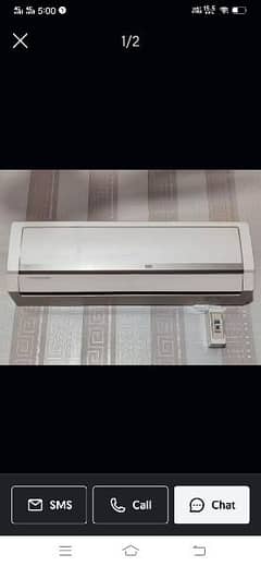 Gree 1.5 ton inverter AC heat and cool in genuine conditi0n