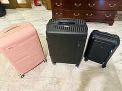 Set of 2 Luggage Bag (handcarry & large bag)