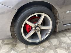 17 inch rim and  tyre