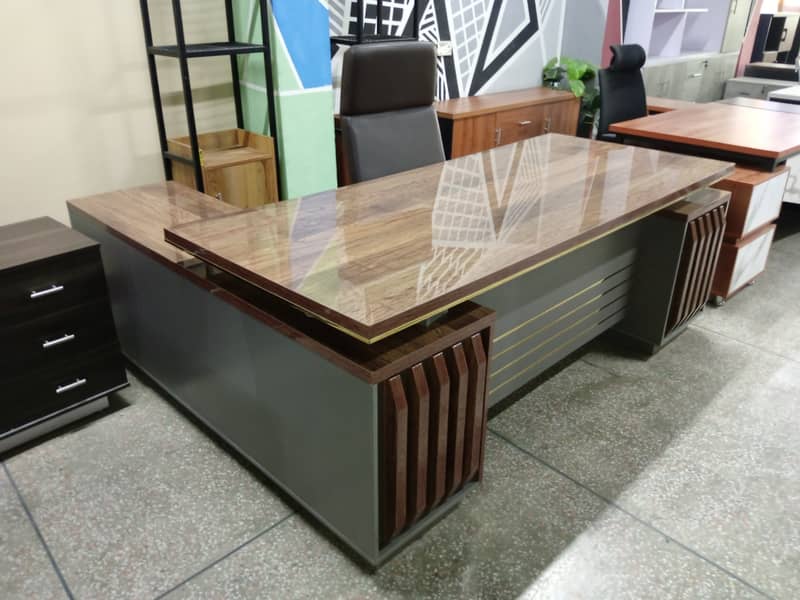 Executive Table , CEO , Boss ,Office Furniture , Office Table 12