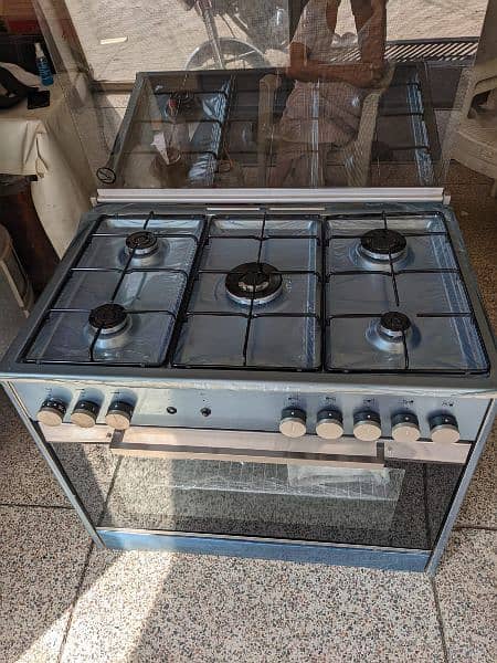 Italian 5 Burner cooking Range 5