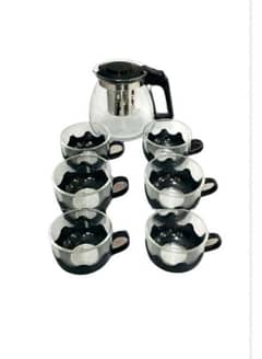 infuser electric kettle with 6 cups