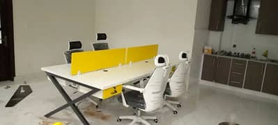 Workstation Office Table and Chairs / Office Furniture