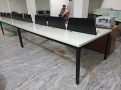 Workstation Office Table and Chairs / Office Furniture