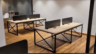 Workstation Office Table and Chairs / Office Furniture