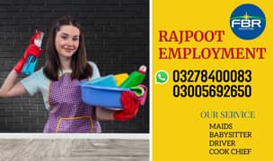 We Provide Cook, Driver, Helper, Couples, Maids, Home maids staff