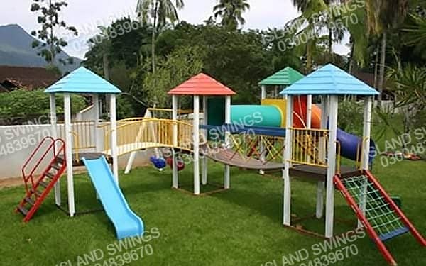 Swings | Slides | kids Joyland |Kids Rides|Climbing board | Playground 4