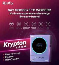 Hybrid Inverter Knox Krypton Series 4kw,6kw,8kw 11kW Dual Output