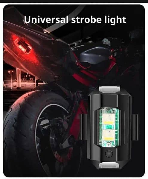 1 piece universal Led aircraft strobe light 8