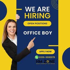 Looking for Office Boy