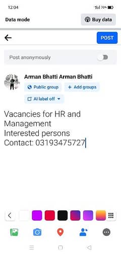 job offer