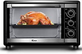 Imported 45L Electric Baking Oven With Rotisserie Grill Deep Fryer