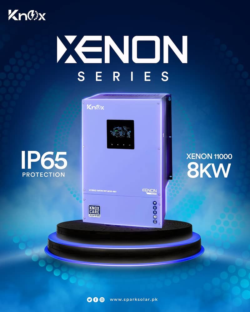 Knox Hybrid Inverter Xenon IP65 Series 6kw, 8Kw, 12kw and 15kw 5