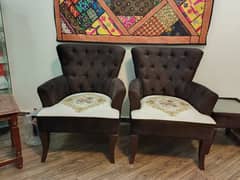 BEDROOM Chairs Large Size for sale with table