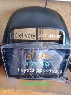 Toyota passo 2006 08 2018 Android (DELIVERY All PAKISTAN)