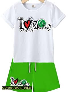 2 pcs boy's T shirt and shorts set