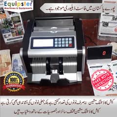 Cash currency note counting machine in Pakistan with fake note detect