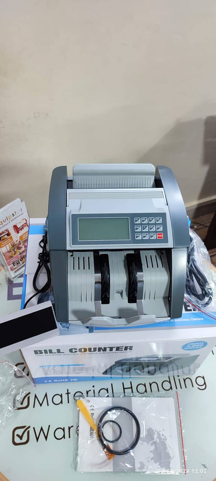 Cash currency note counting machine in Pakistan with fake note detect 5