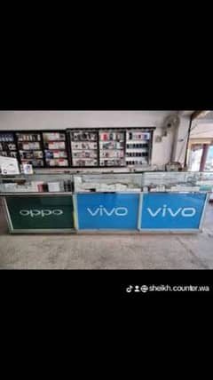 oppo vivo counter mobile shop conter contar