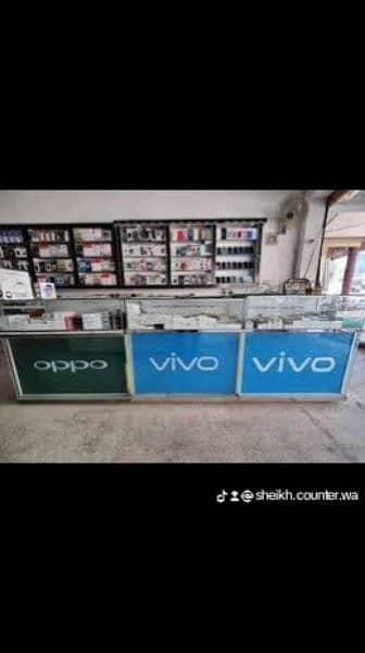 oppo vivo counter mobile shop conter contar 0