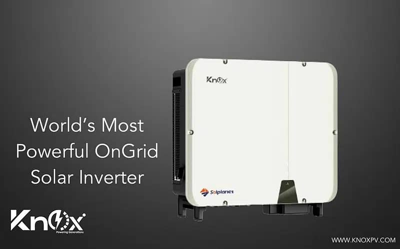 Knox Ongrid/ Grid tie 3 Phase inverter IP65 6kw to 110kw AWS G2 series 2