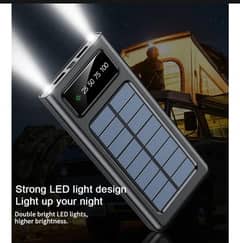 Solar Charger 1000 mAh Outdoor Portable Power Bank