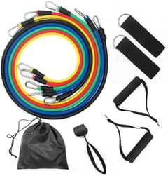 Gym Belt – Power Exercise Resistance Exercise Band 5 in 1, Fitness Ban