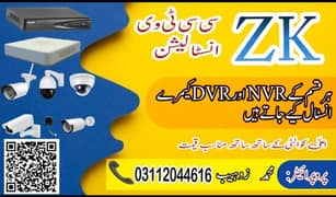 ZK CCTV camera installation and operator