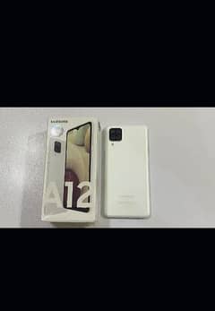 SAMSUNG A12 FULL BOX CONDITION LIKE NEw