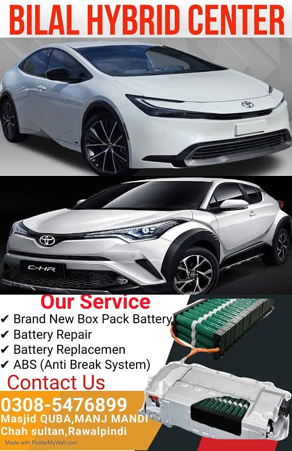 Hybrid Batteries & repair , sell sansor , ABS,1500cc 1