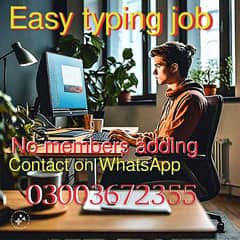 Easy Typing Job Available | Without Members Adding