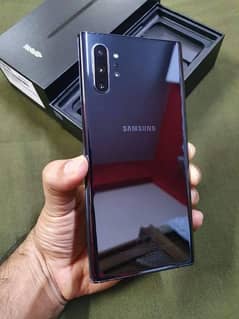 Samsung note 10 plus PTA Approved 03481515727watsapp